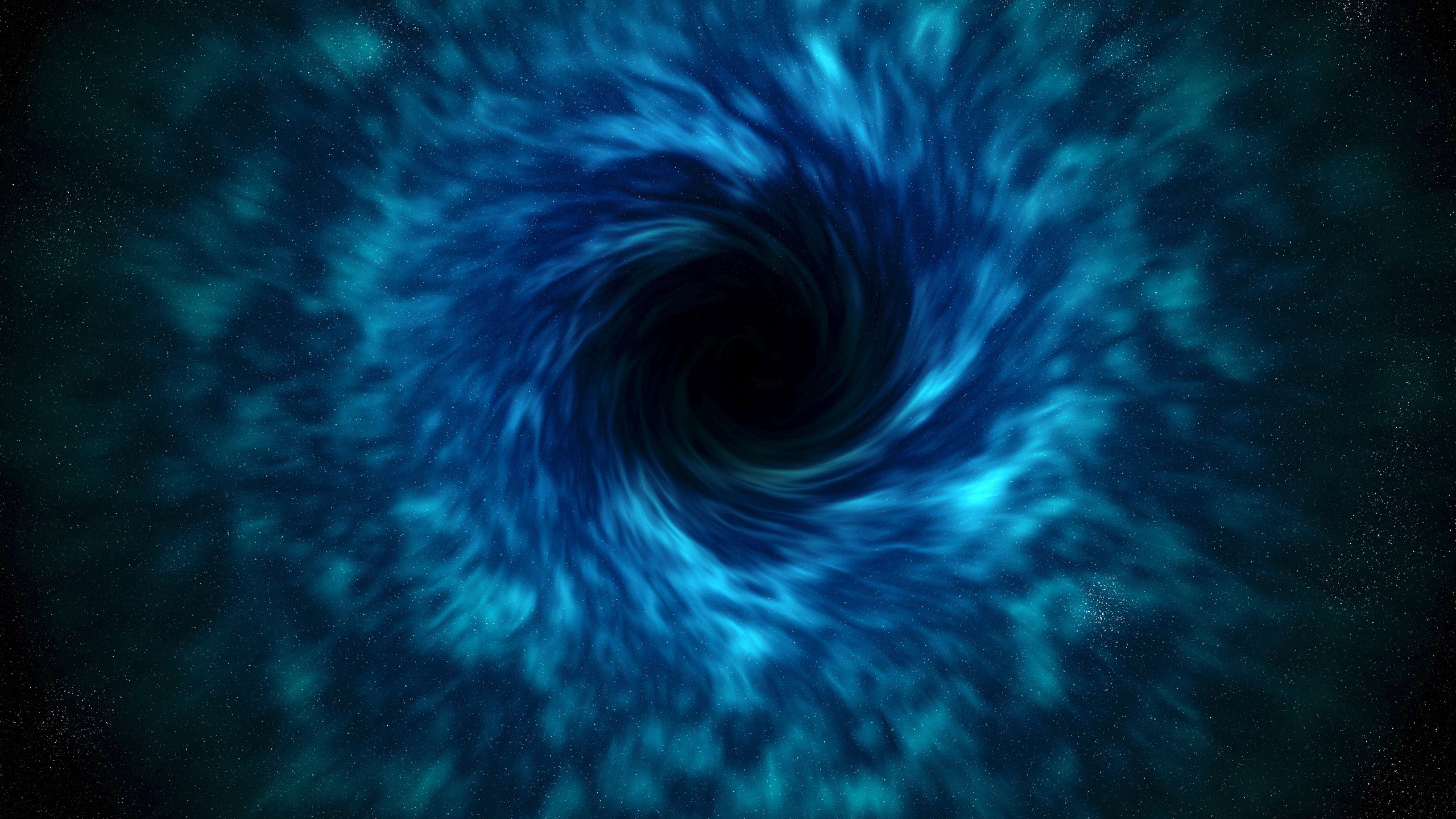  Black hole Time Space Stars Distortion 4K Ultra HD HD Background