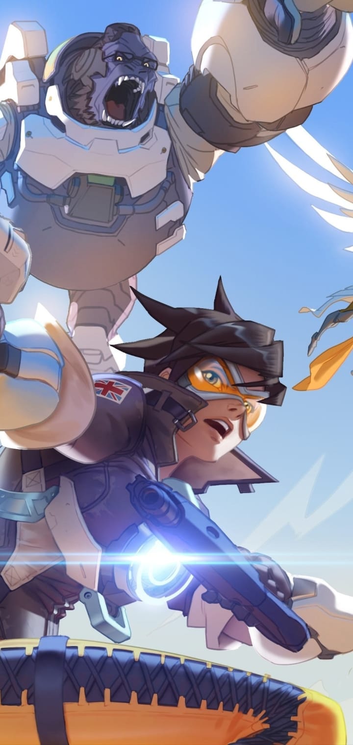 Overwatch iPhone Mobile Wallpaper