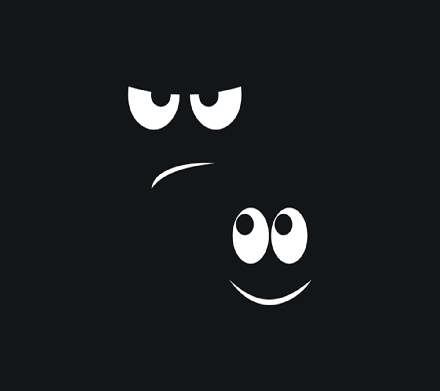 Good and Bad Happy and Angry Smiley Wallpaper SidRehmani Sid
