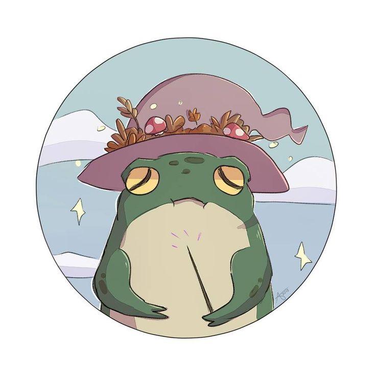 Frog Witch By Apanda54 Art Drawing