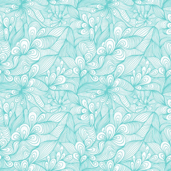 Teal Floral Pattern 35a4ad Gif