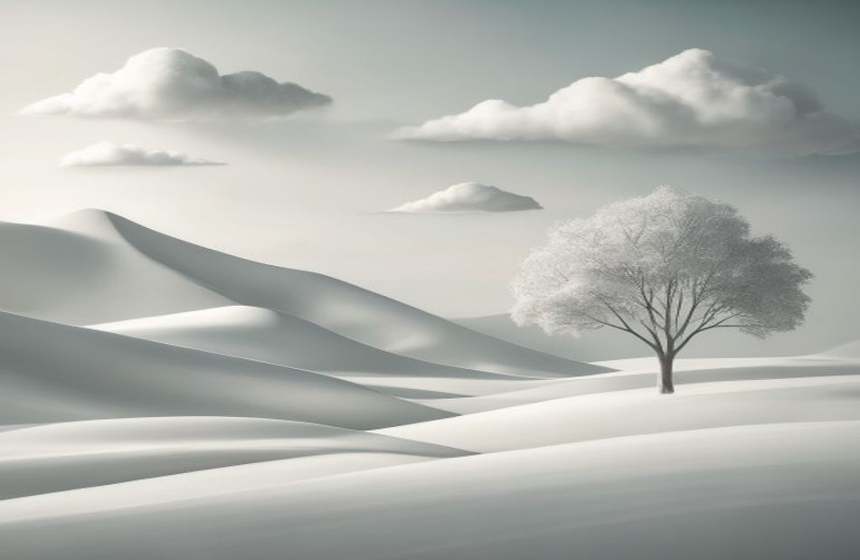 White Minimalist Wallpaper