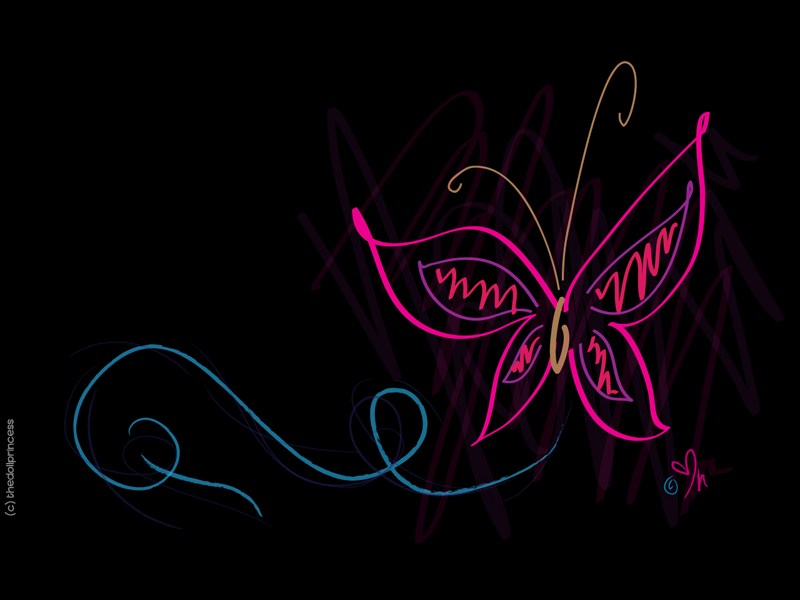 Image For Best Of The Butterfly Wallpaper With Black Background