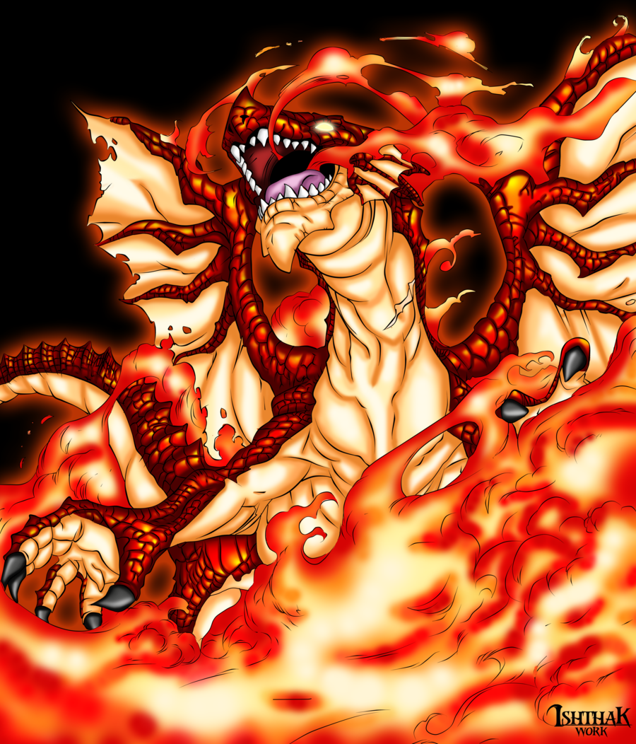 Igneel The Flame Dragon By Ishthak