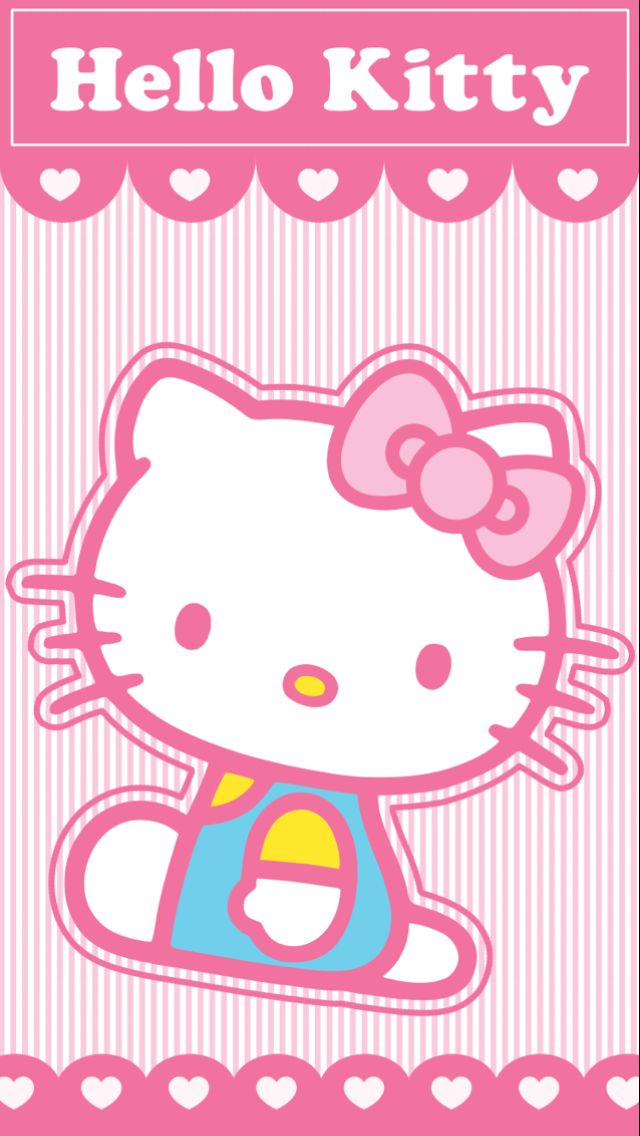 Hello Kitty iPhone Wallpaper I Love H K