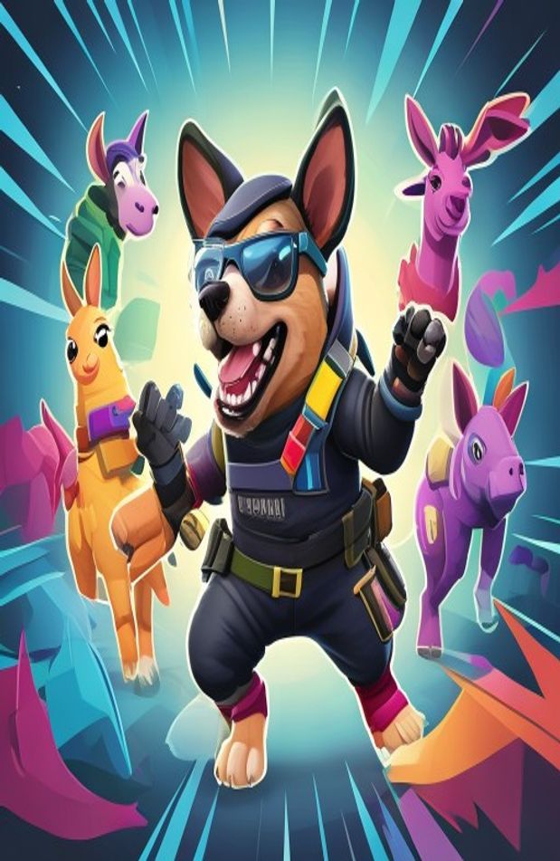 Doggo Fortnite Wallpaper
