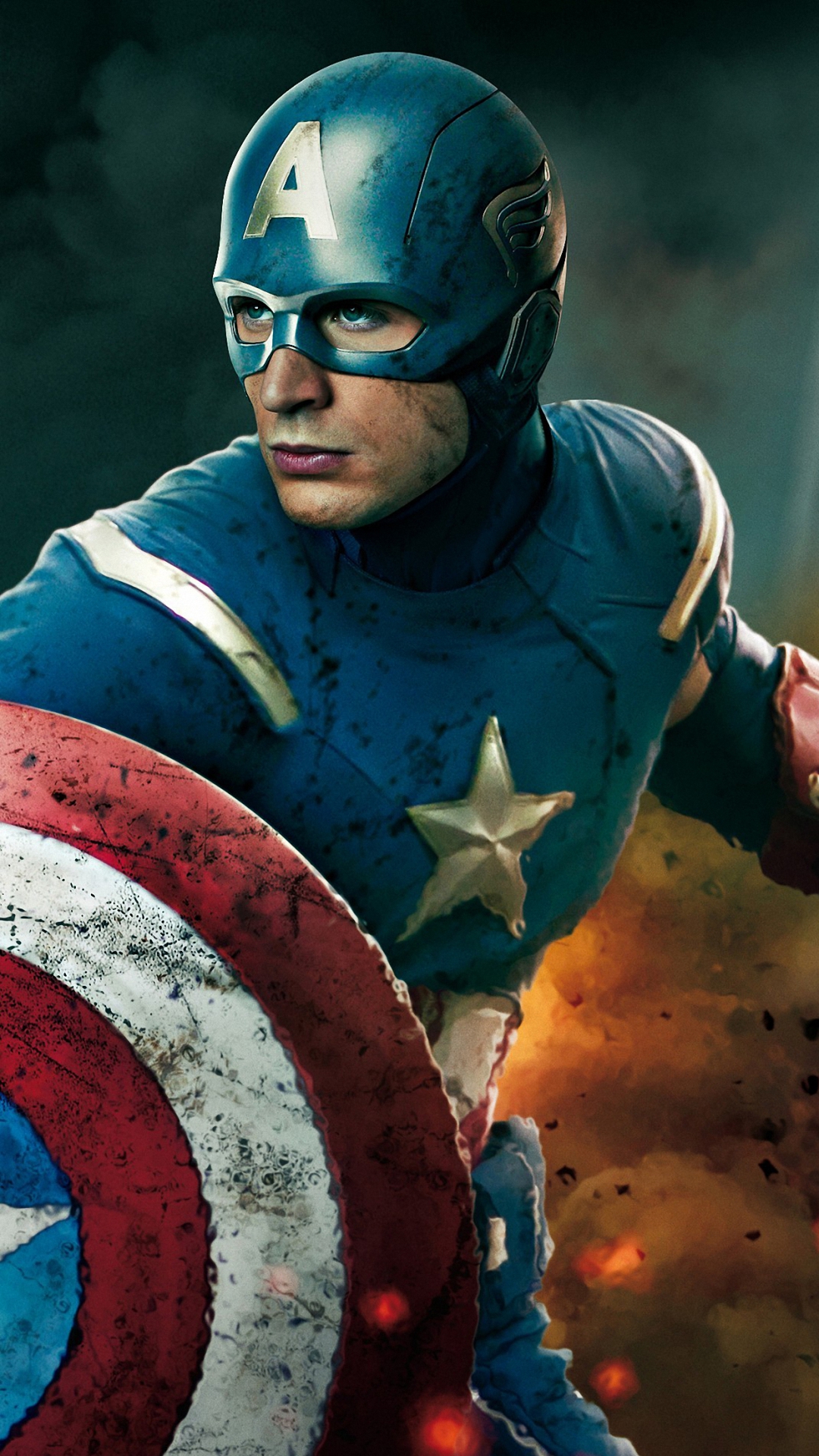 HD Captain America Wallpaper For iPhone 6s Plus
