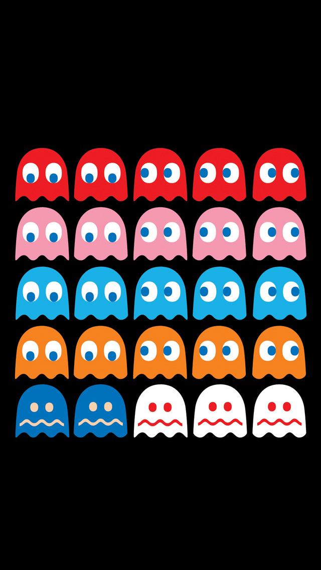 Pac Man iPhone Wallpaper Background And