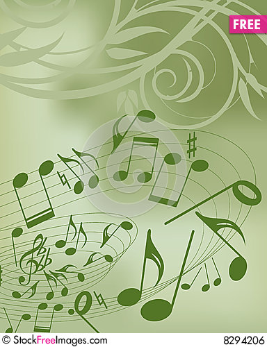 Music Background Royalty Stock Image