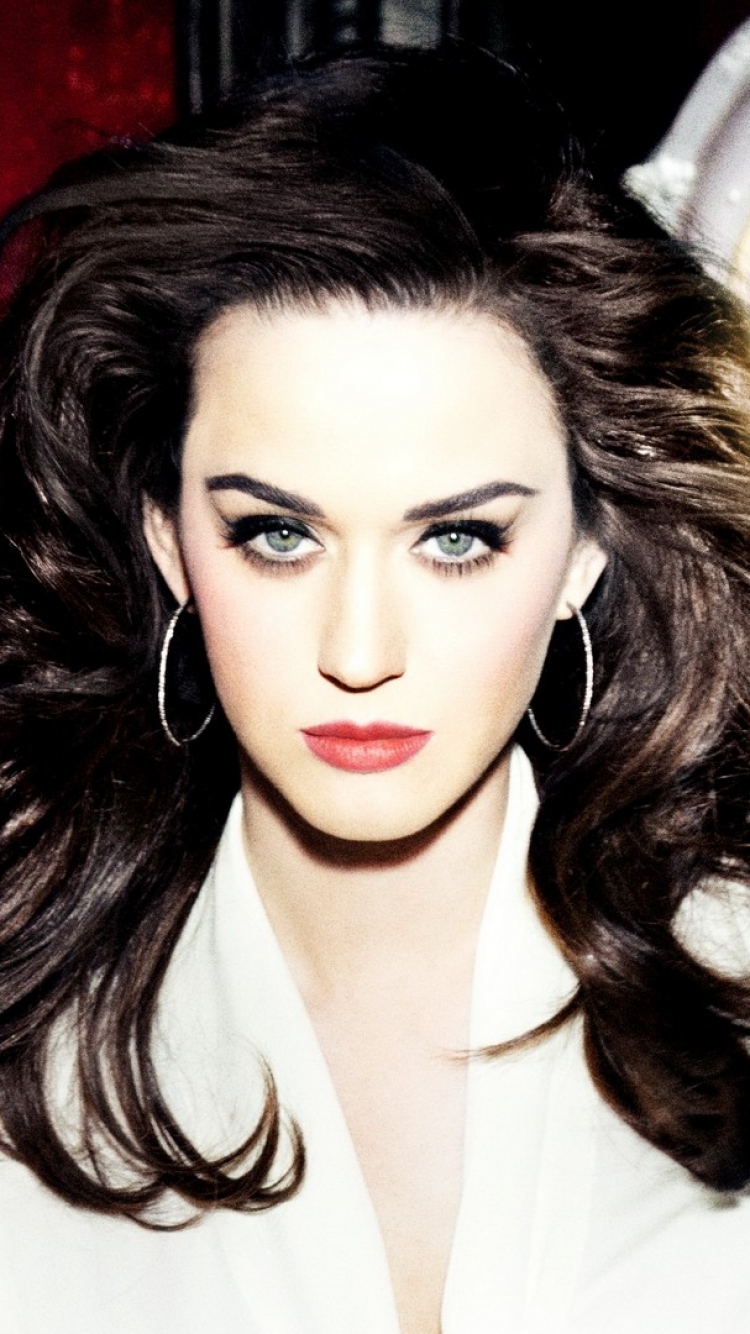 Katy Perry Look Makeup Face Wallpaper Background iPhone