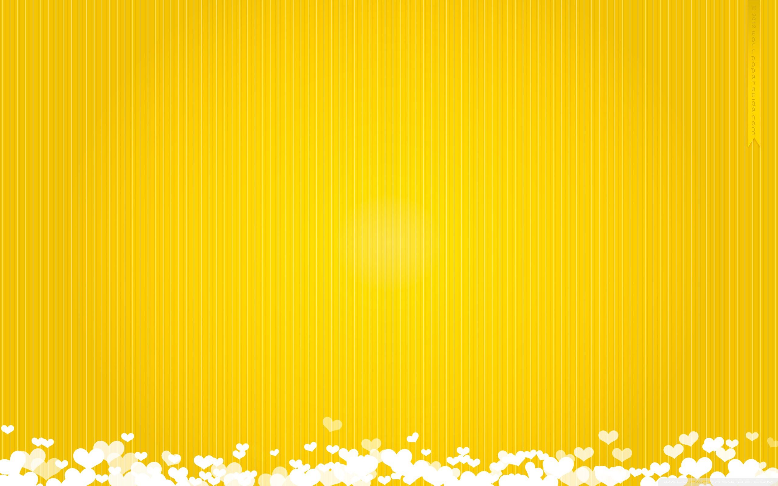 Bright Yellow Background