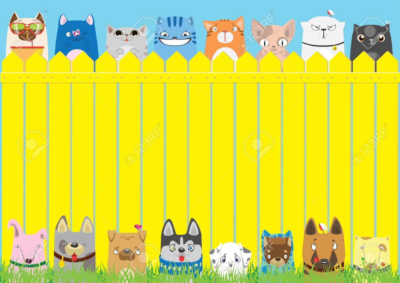 Cute Pets Background Royalty Cliparts Vectors And Stock