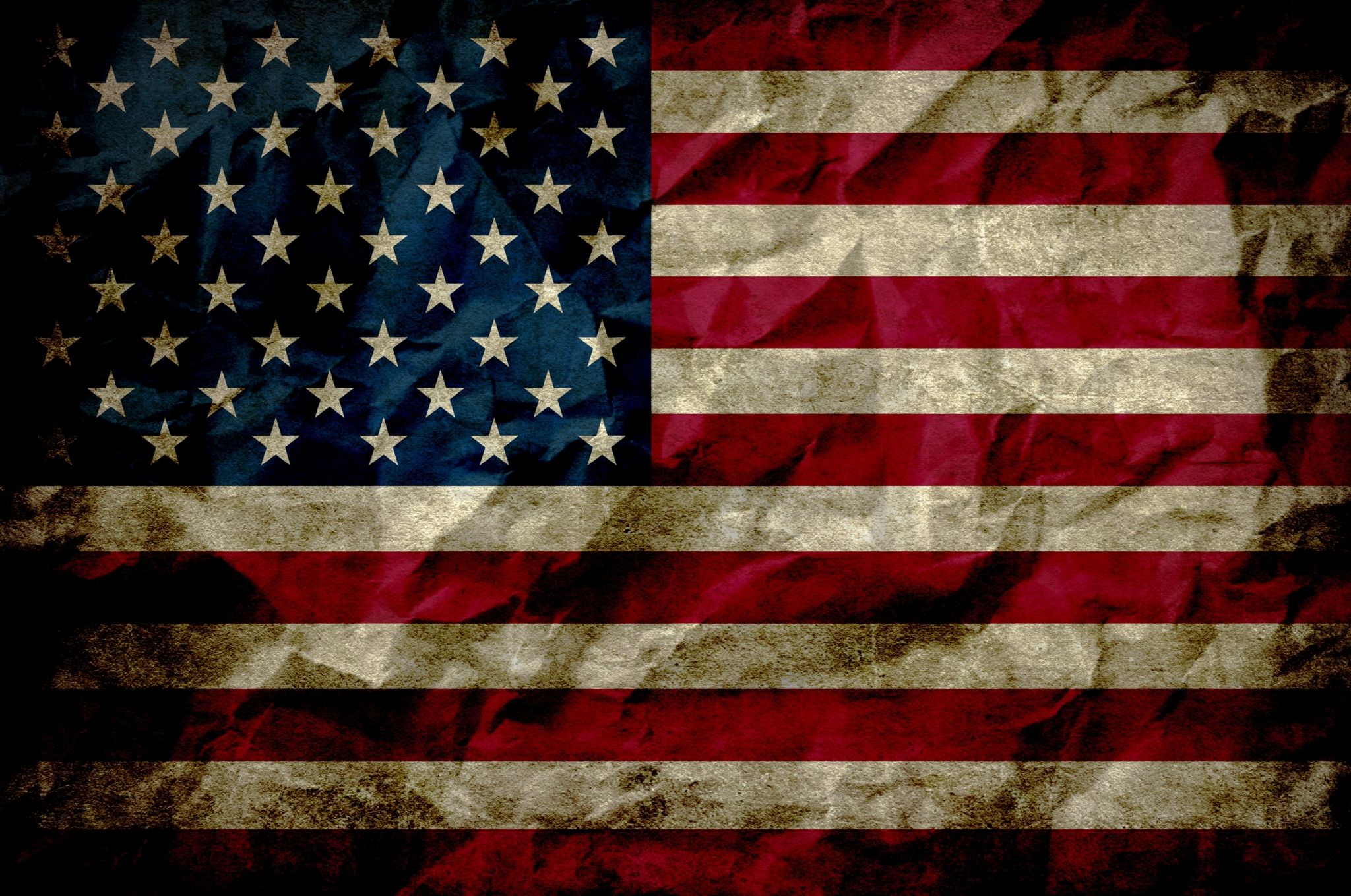 American Us Flag Wallpaper Top