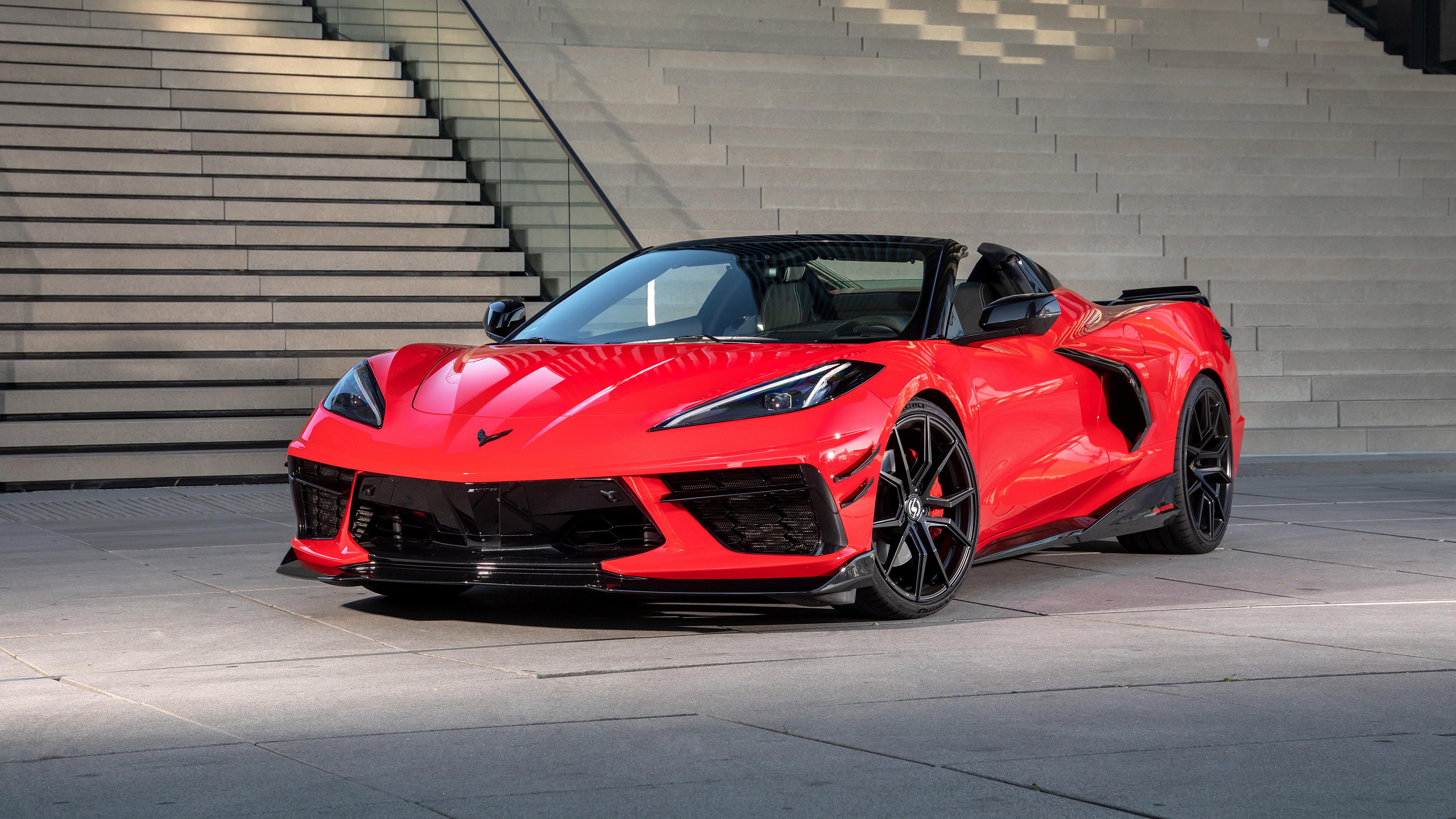 Slystyle Chevrolet Corvette Stingray Convertible 5k Wallpaper