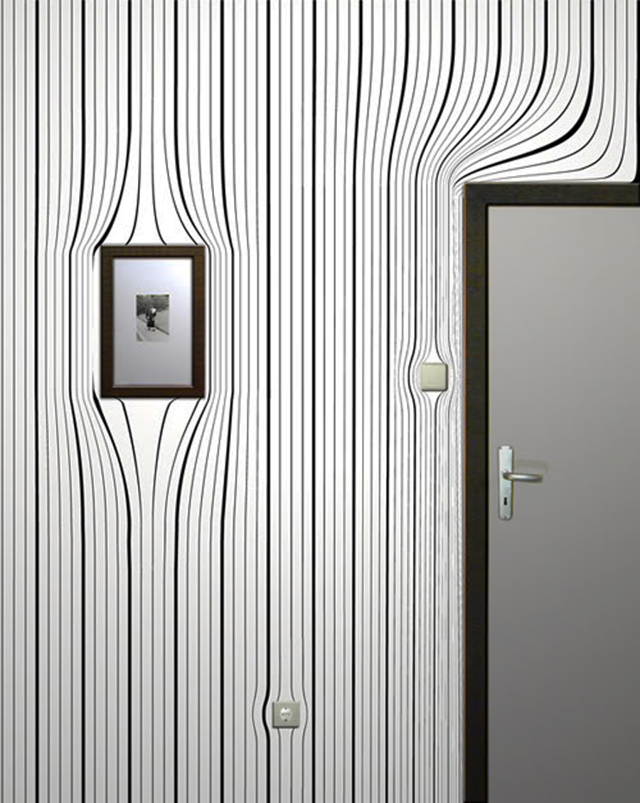 Interior Design Information Contemporary Surrealist Wallpaper