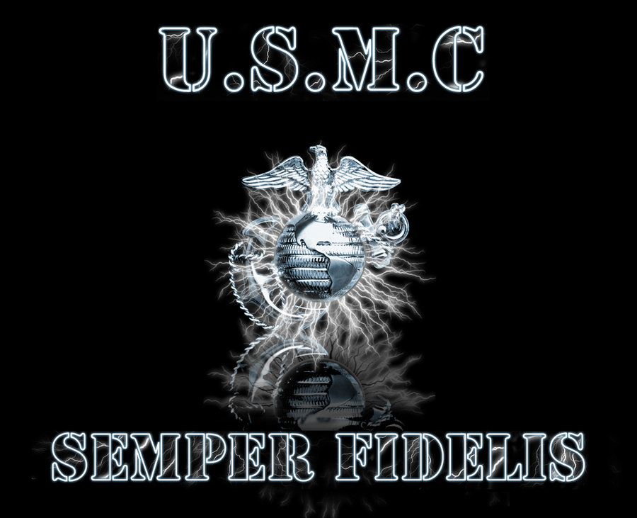 Awesome Marine Corps Logo Wallpaper Usmc By Chrippy