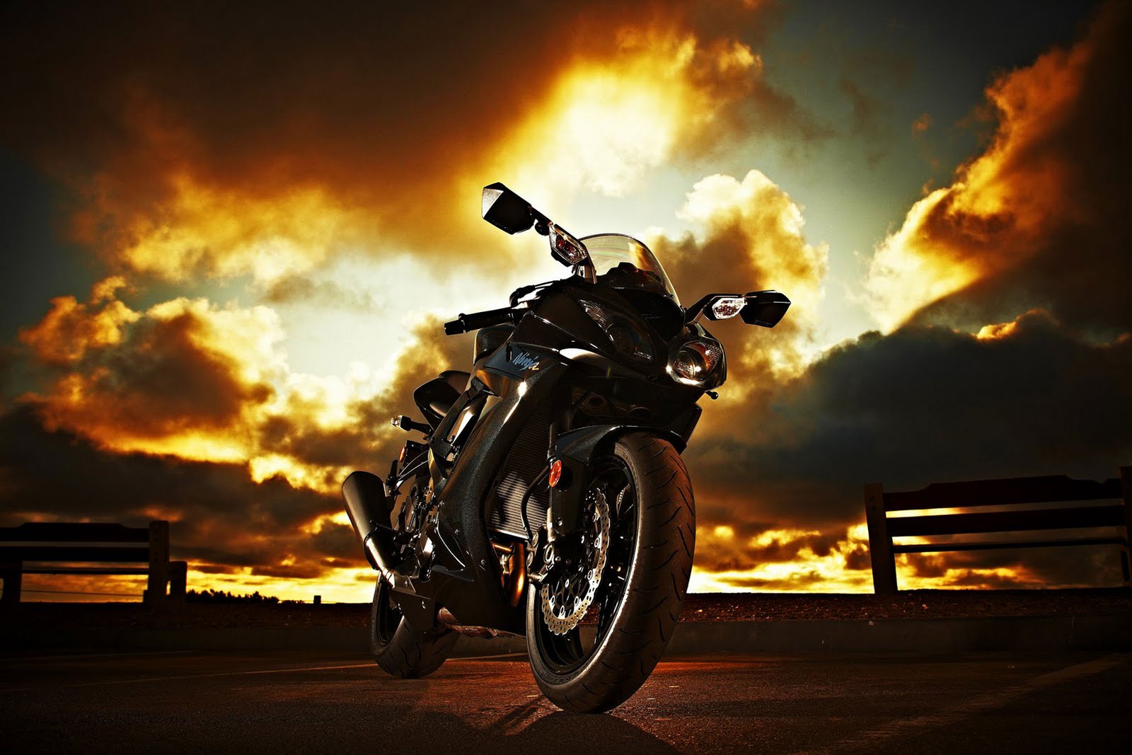 Kawasaki Ninja Zx 10r Sportbike Motorcycle Wallpaper Gallery