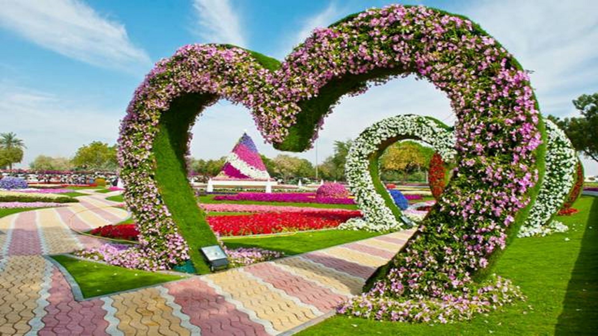 Flower Gardens Wallpaper