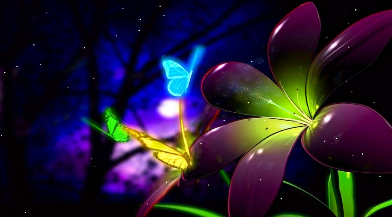 Now Fantastic Butterfly Animated Wallpaper Ed