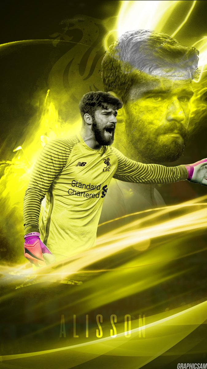 Alisson Becker HD Mobile Wallpaper At Liverpool Fc