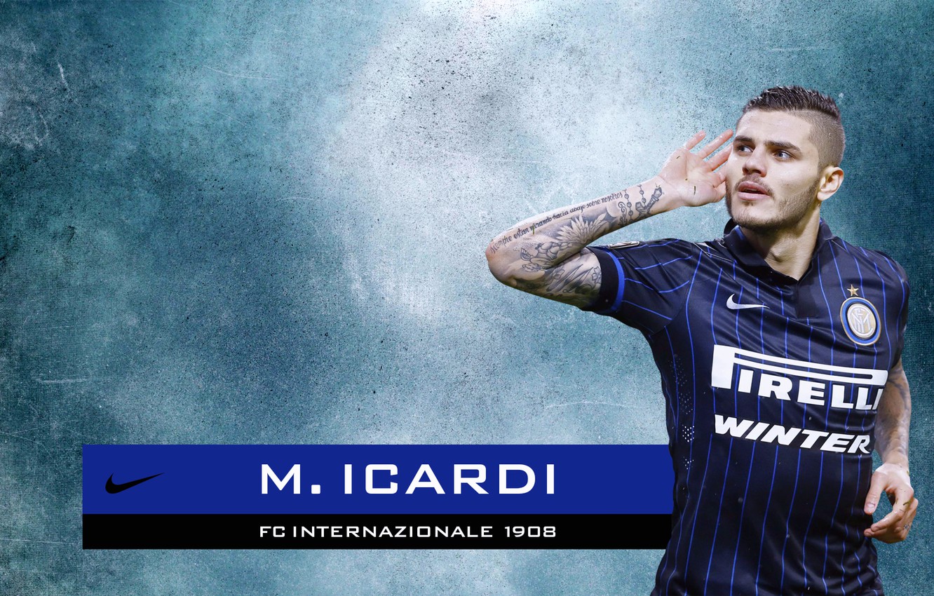 Wallpaper Inter International Player Icardi Mauro