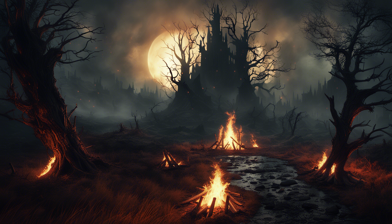 Dark Souls Bonfire Wallpaper