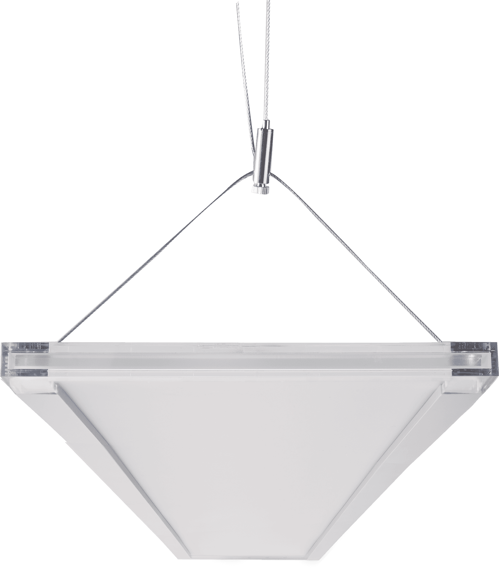 Modern Triangle Pendant Light Wallpaper