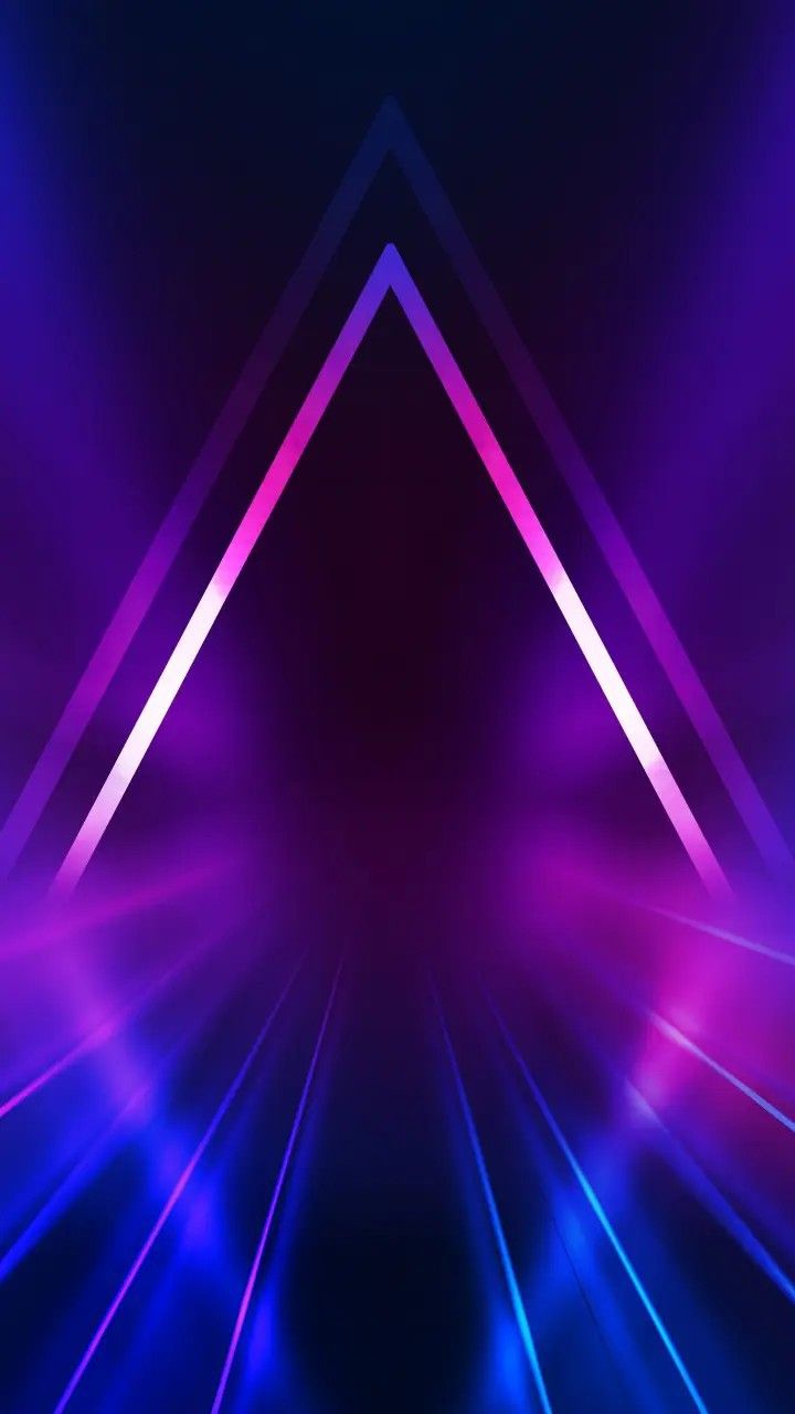 Wallpaper Neon Purple