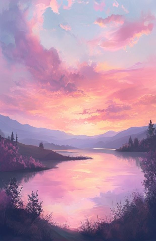 Pink Sky Wallpaper