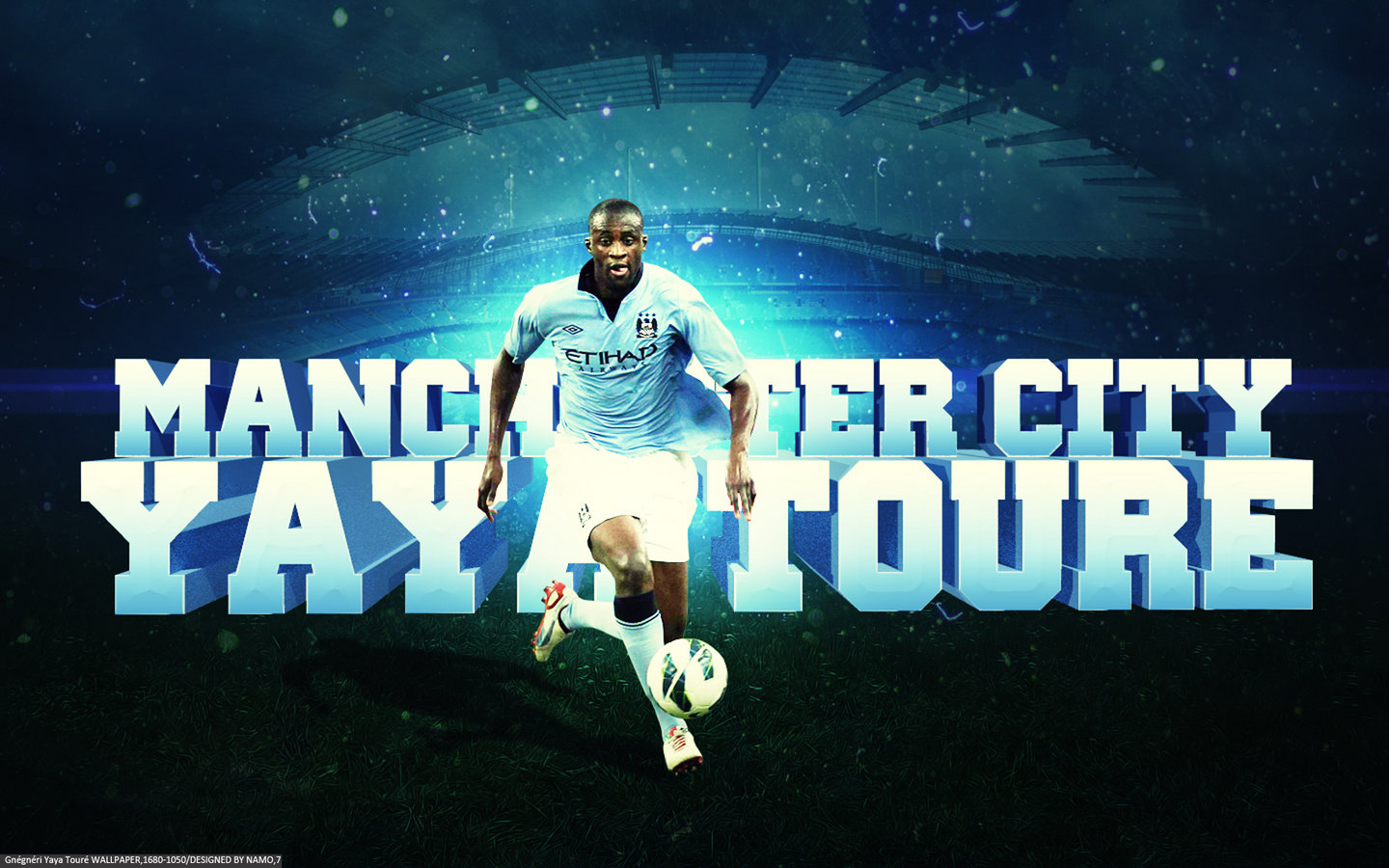 Yaya Toure Manchester City Wallpaperjpg