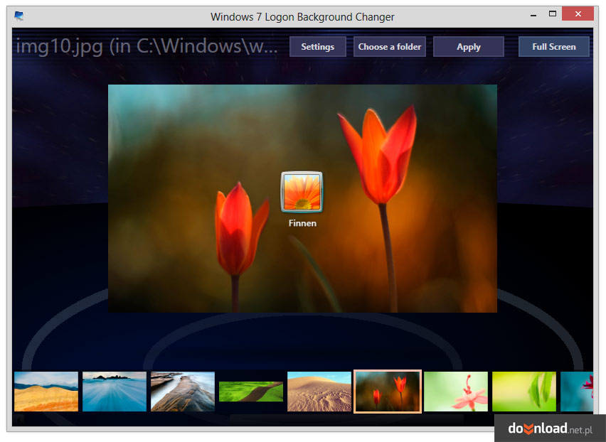 Free download windows logon background changer download windows logon ...