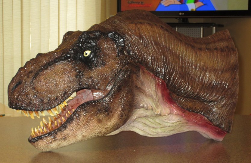 Jurassic Park T Rex Wallpaper Bust By