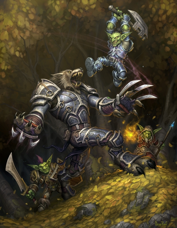 Warcraft Goblins World Of Worgen Wallpaper