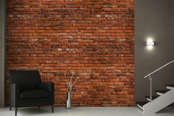 Interior Decoys Convincing Brick Wallpaper Ideas Adorable Home