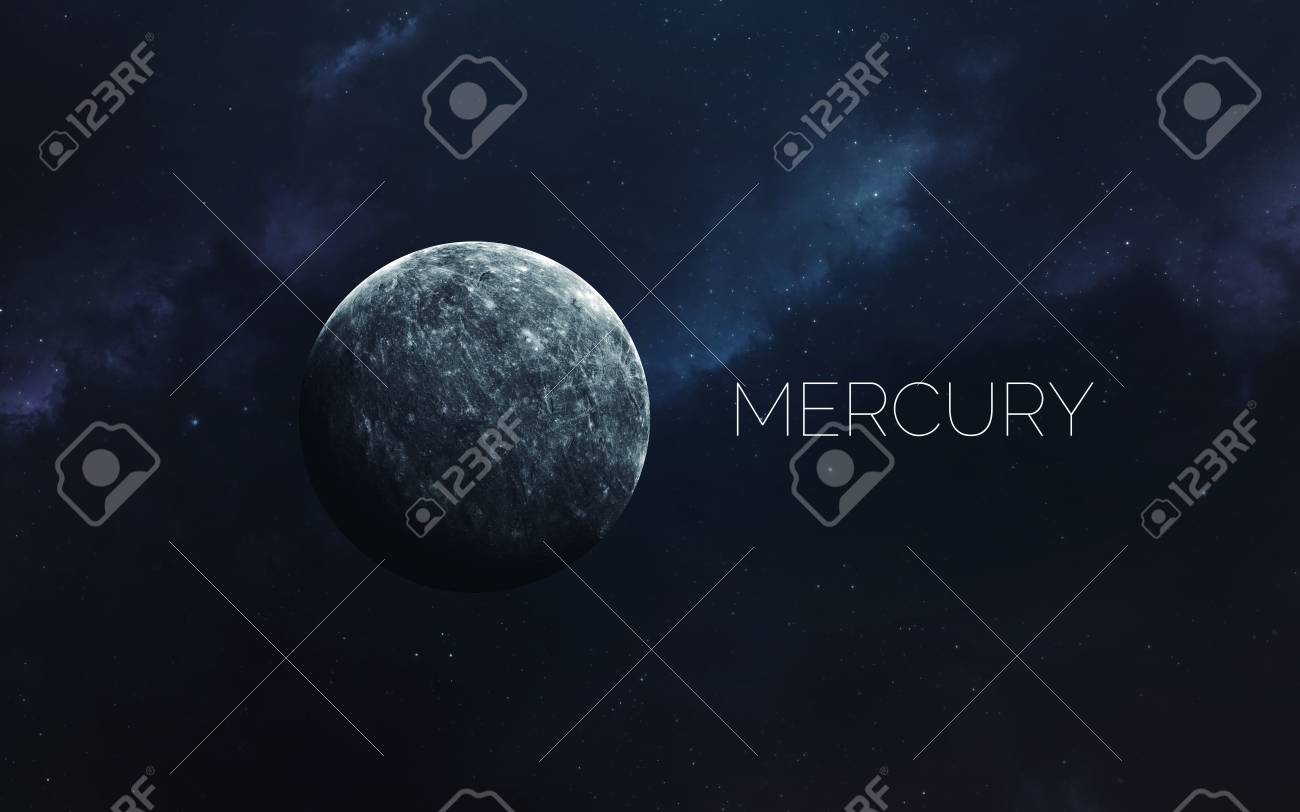 Mercury Science Fiction Space Wallpaper Incredibly Beautiful