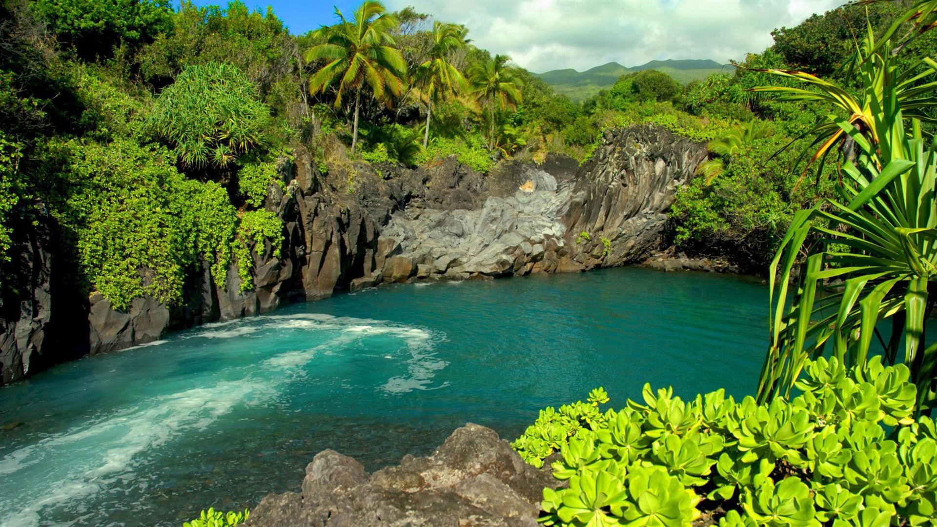 Maui Hawaii Natural Scenery Widescreen Wallpaper