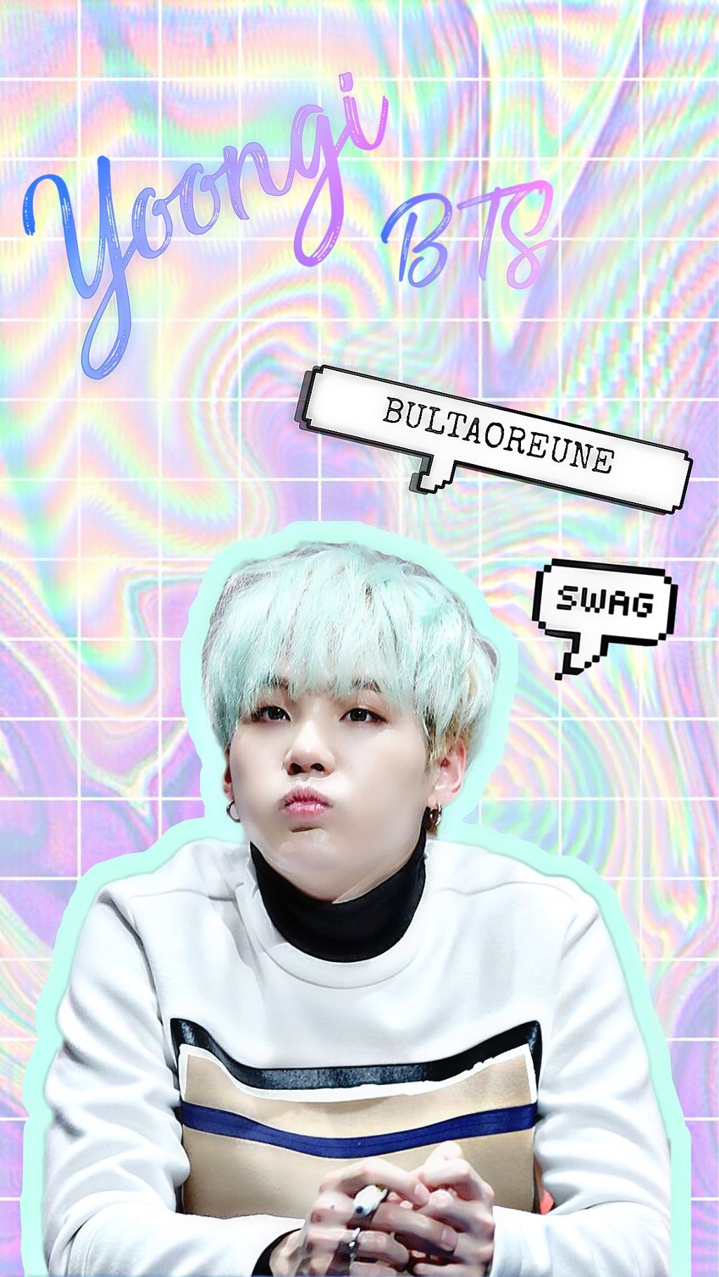 Suga Bts Cute Wallpaper On