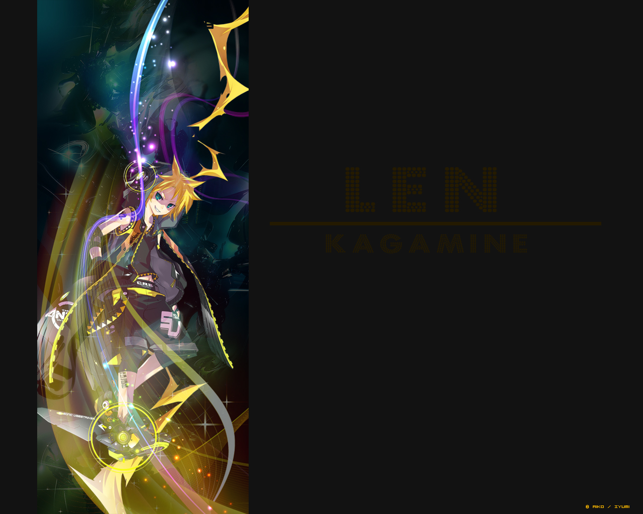 Len Kagamine Wallpaper By Aikostyle