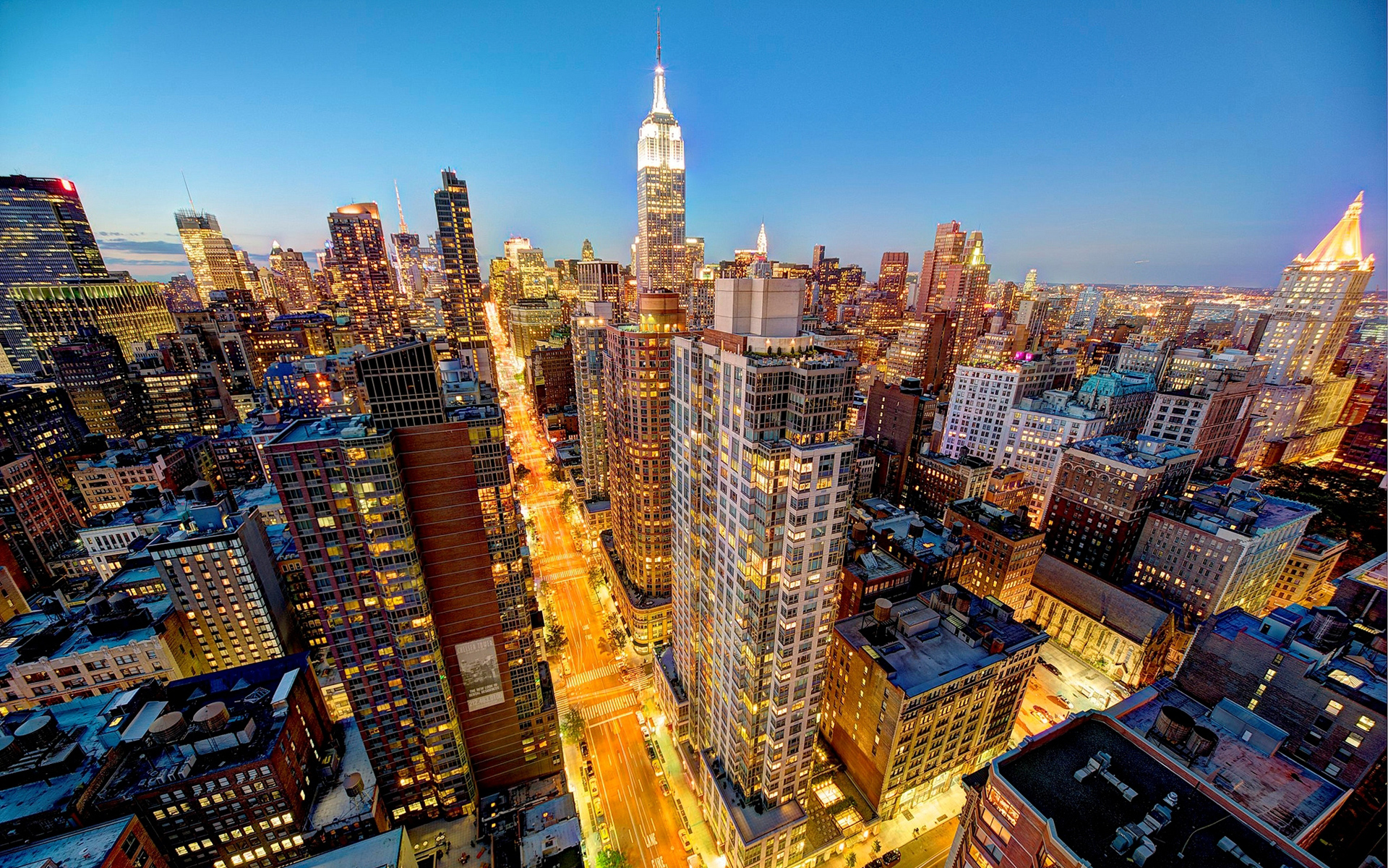 New York City Manhattan Skyscrapers HD Wallpapers
