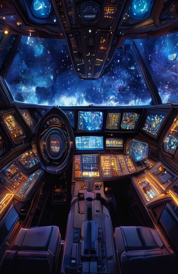 Millenium Falcon Cockpit Wallpaper