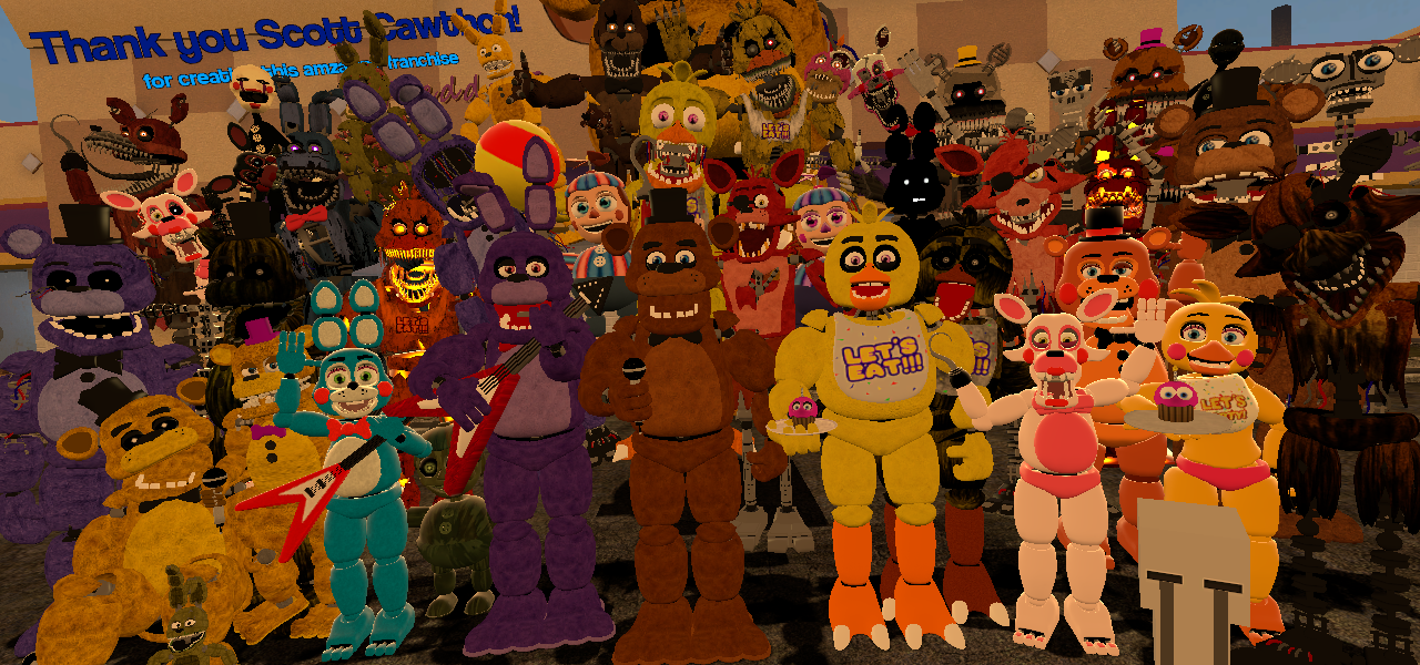Thank You Scott Cawthon For Fnaf By Yoshipower879