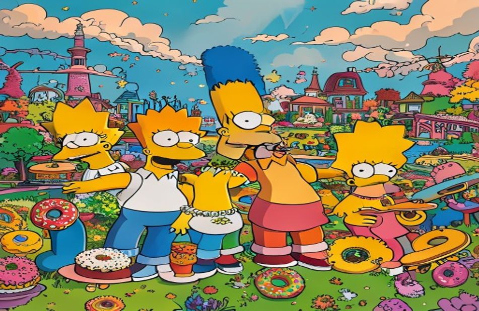 Simpsons Characters Wallpaper