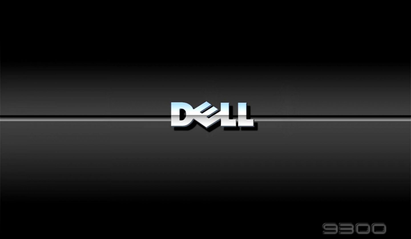 Black Dell Brands And Logo Wallpaper HD Tab