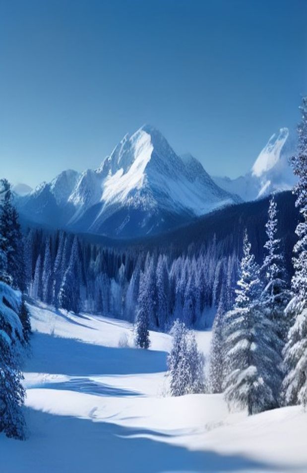 Winter Mountain Wallpaper