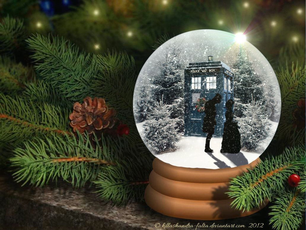Very Pretty Snow Globes Christmas Doctor Who