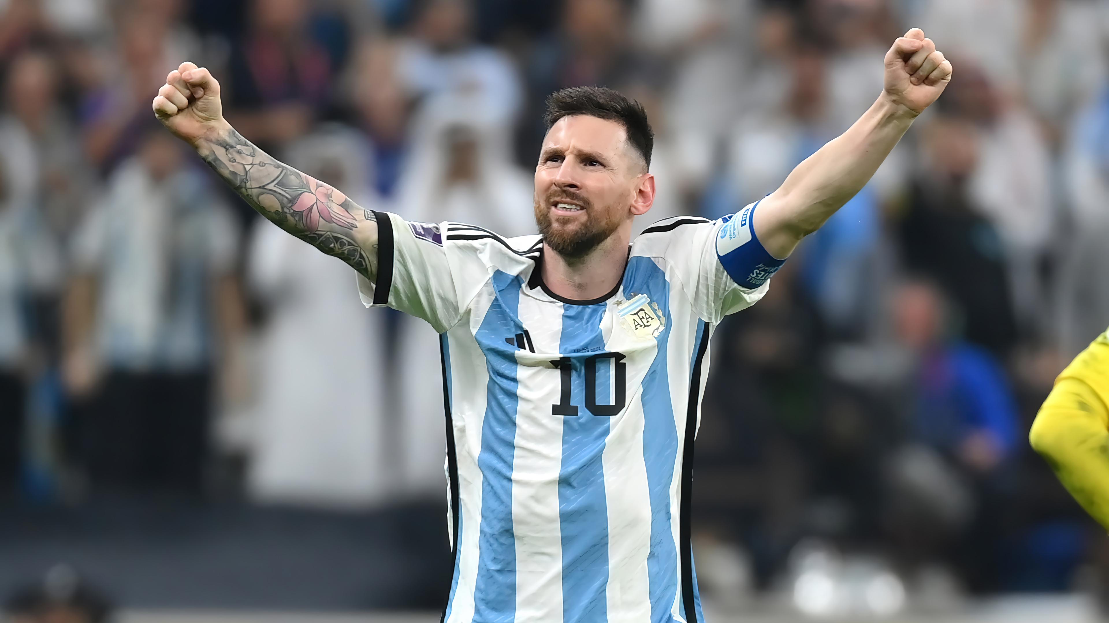 Lionel Messi FIFA World Cup 4K Wallpaper iPhone HD Phone 500i