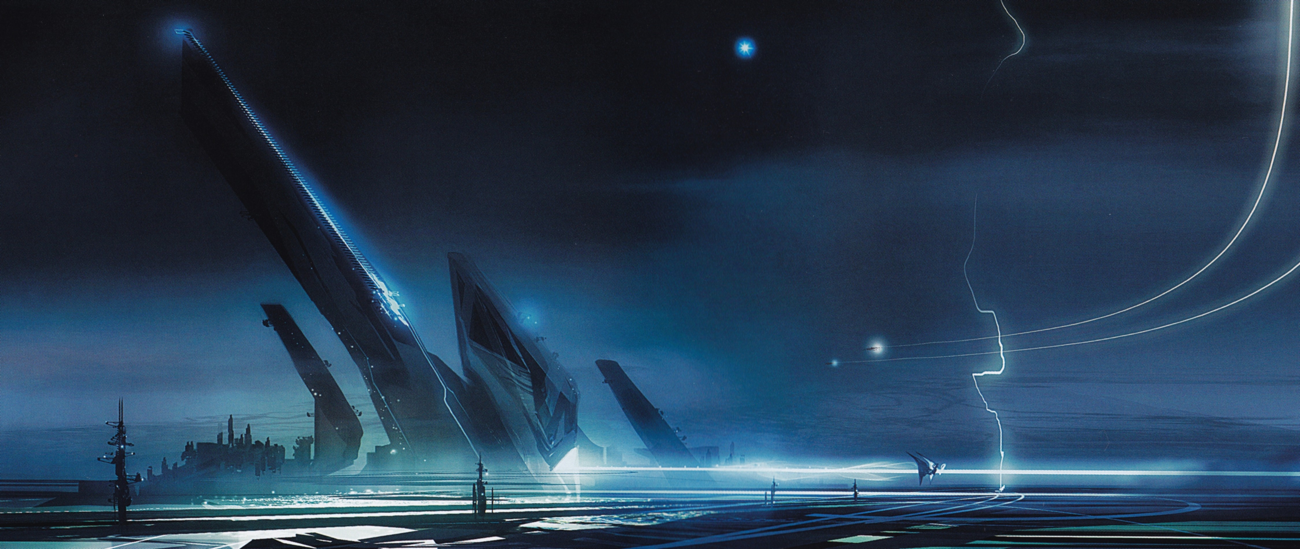 Sci Fi Landscape HD Wallpaper