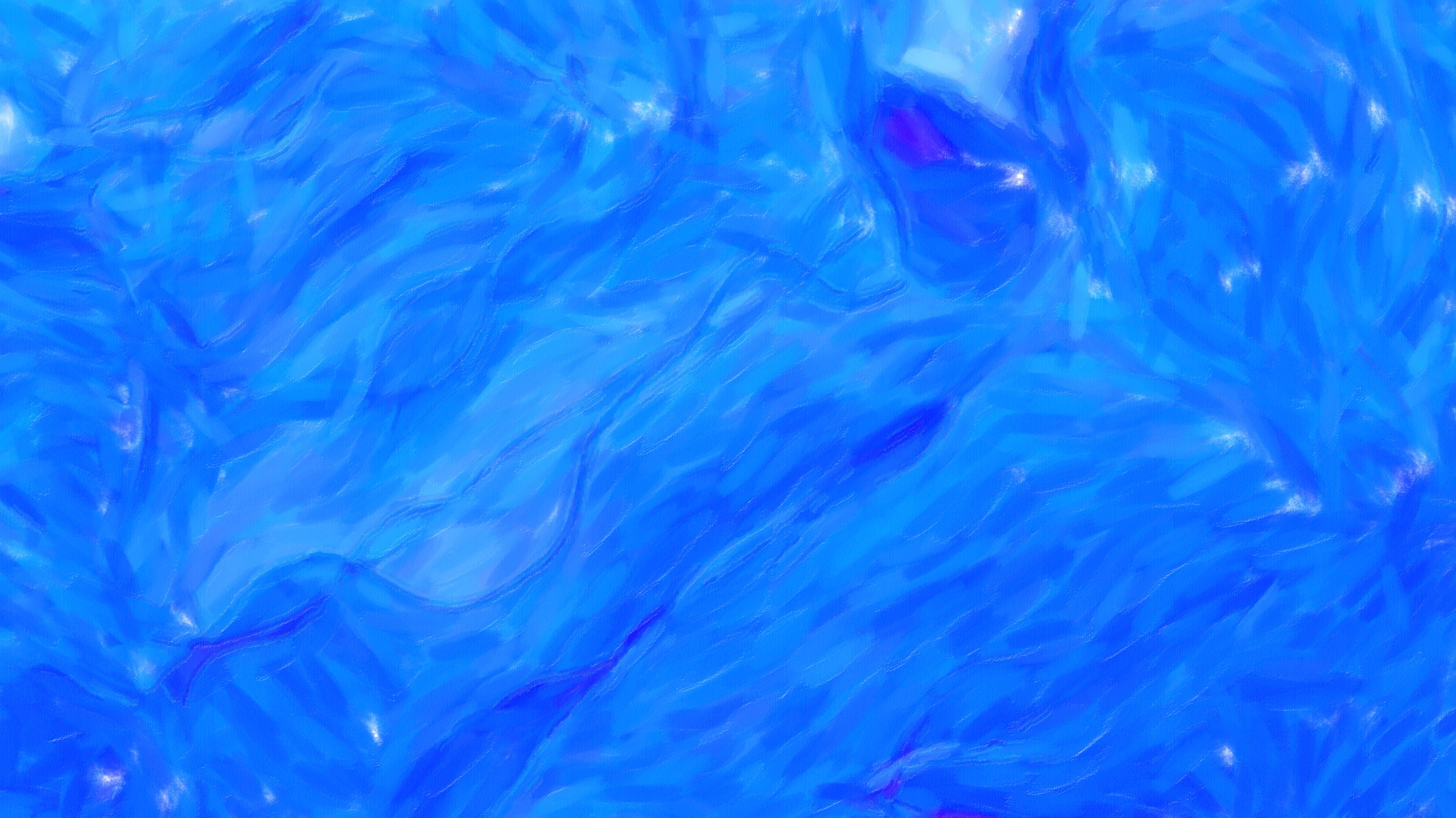 Abstract Blue Paint Background