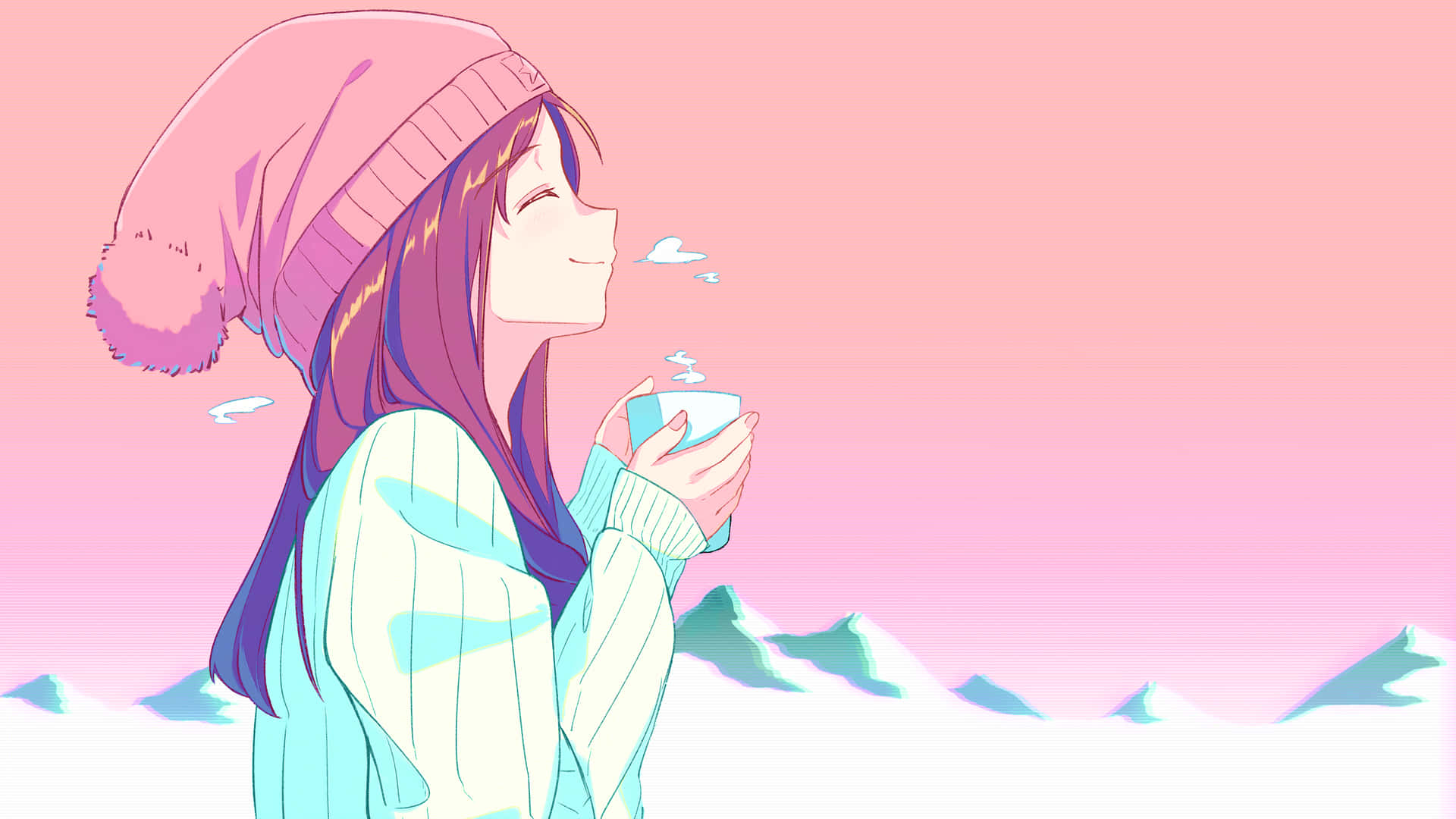 Kawaii Pastel Laptop Wallpaper