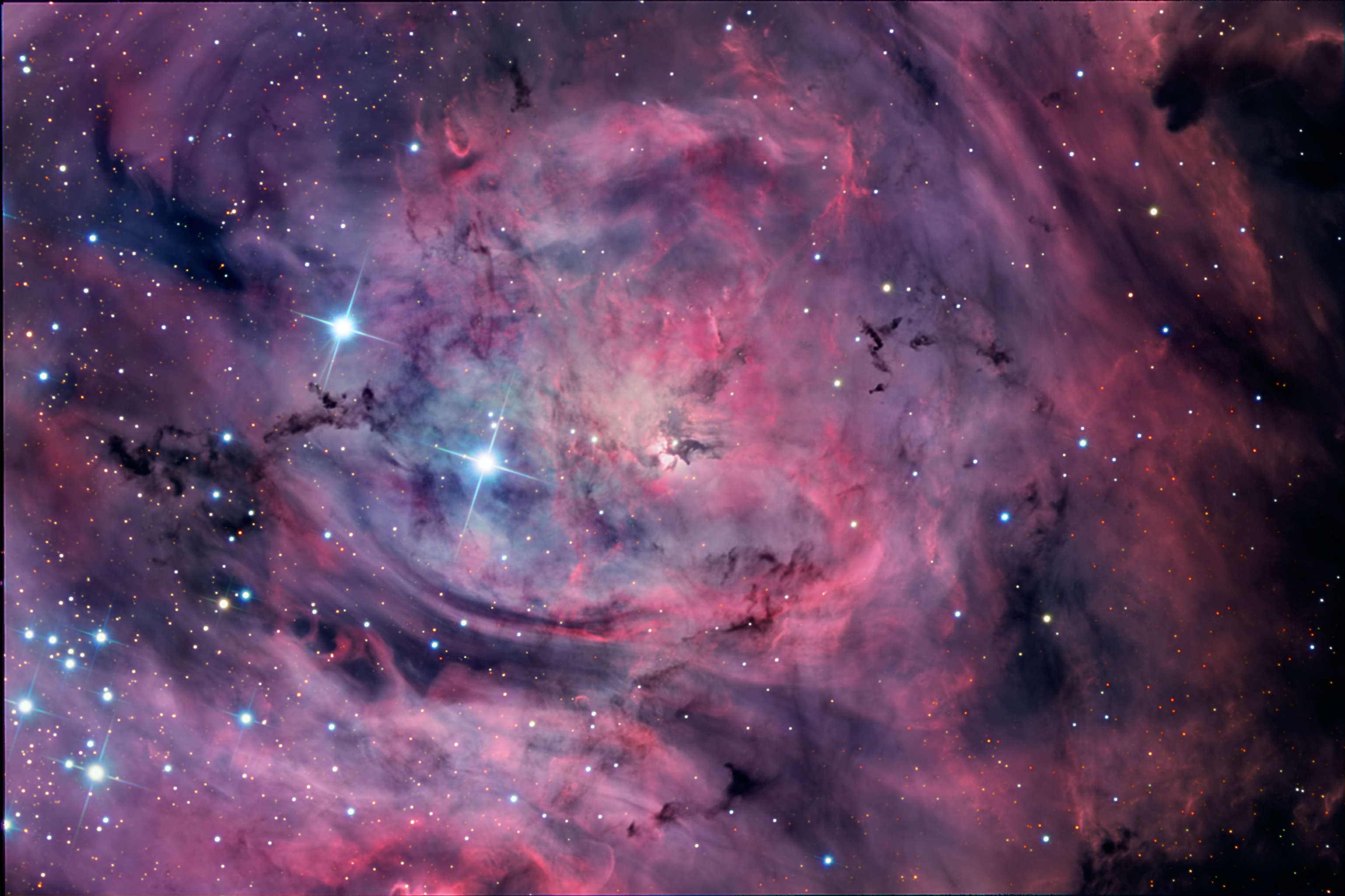 National Optical Astronomy Observatory M8 Lagoon Nebula